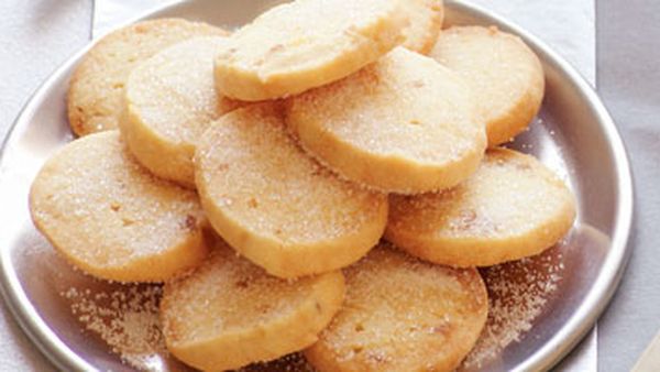 Lemon & ginger shortbread