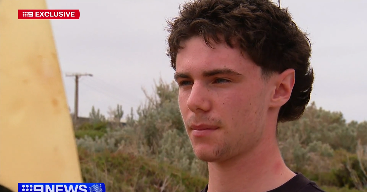 'Grabbed my foot': Surfer bitten by shark in South Australia