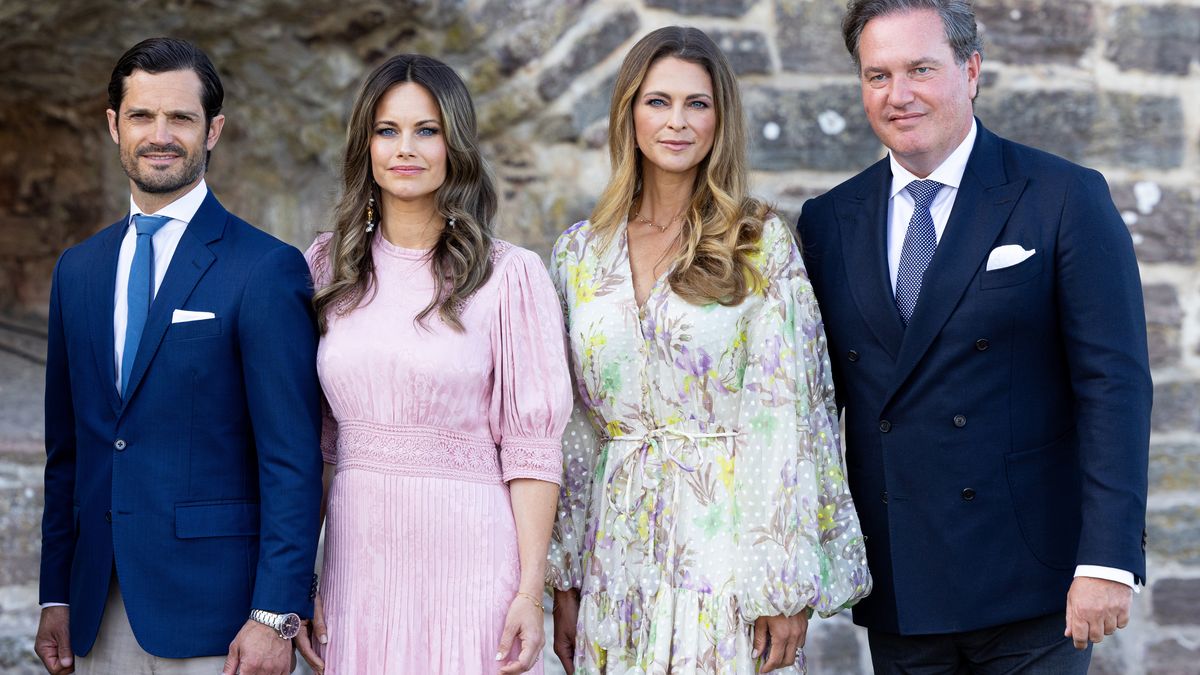 A royal family reunion! Princess Madeleine of Sweden returns home to  celebrate sister Crown Princess Victoria's birthday