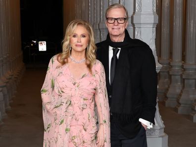 LOS ANGELES, CALIFORNIA - NOVEMBER 02: (L-R) Kathy Hilton and Rick Hilton attend the 2024 LACMA Art+Film Gala at Los Angeles County Museum of Art on November 02, 2024 in Los Angeles, California. (Photo by Monica Schipper/Getty Images)