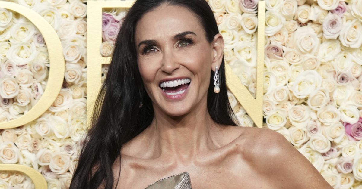Golden Globes 2025: Demi Moore’s emotional acceptance speech after first major acting award win
