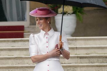 Zara Tindall during the Sovereign&#x27;s Garden Party at Buckingham Palace