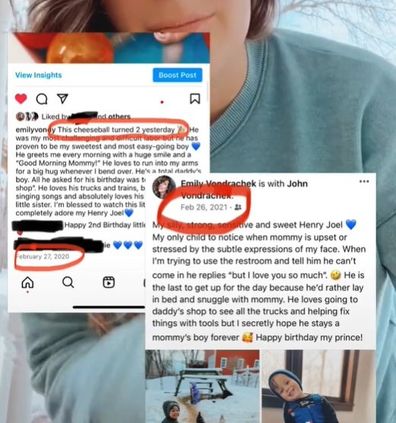 TikTok mum admits she celebrated her son's birthday on the wrong date. 