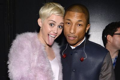 However, she did perform at the 2014 Clive Davis Pre-Grammy Gala and Salute to Industry Icons at The Beverly Hilton the night before, catching up with pals like Pharrell Williams...