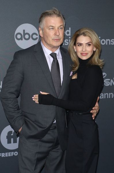 Actor Alec Baldwin and Hilaria Baldwin attend the 2019 Walt Disney Television Upfront at Tavern On The Green on May 14, 2019 in New York City.