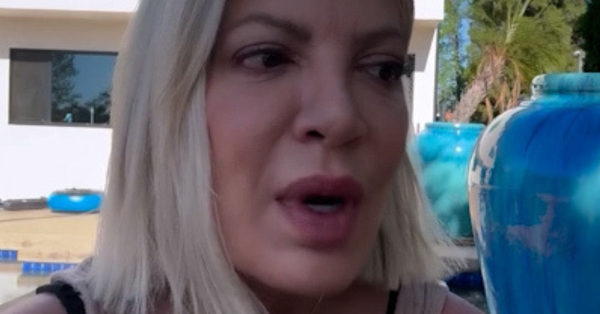 'So lucky': Tori Spelling's emotional update after horror car crash