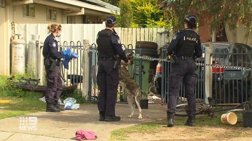 Deux cas distincts de violence armée à quelques heures et kilomètres l'un de l'autre au sud de Brisbane ont conduit deux personnes à l'hôpital avec des blessures au visage.