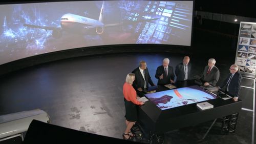 This Sunday, the expert panel reveal new insight on the flight’s final hours. (Picture: 60 Minutes)