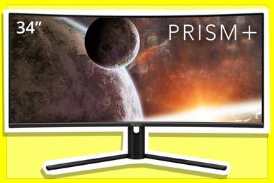 9PR: PRISM+ XQ340 PRO 34-Inch QLED Curved Ultrawide WQHD Gaming Monitor