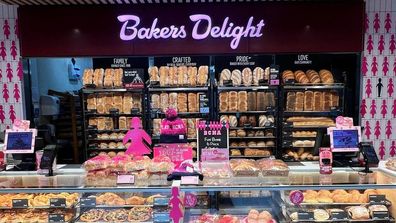 Bakers Delight self-service cabinets for coffee machines