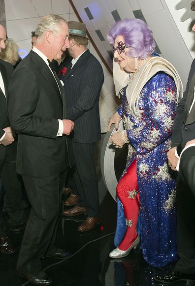 King Charles and Dame Edna