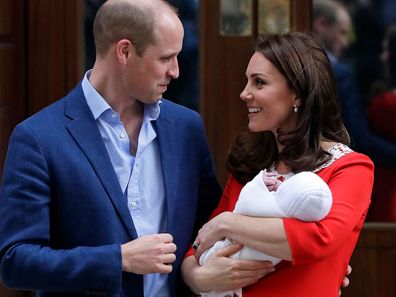 Prince William Kate Middleton Prince Louis birth
