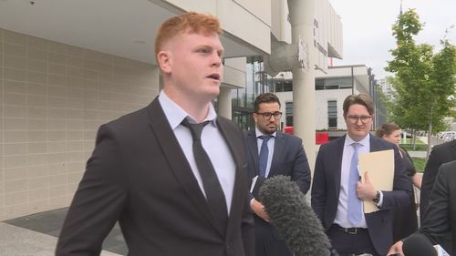 Corey Horsburgh has been fined $500 and had his licence suspended for drink driving.