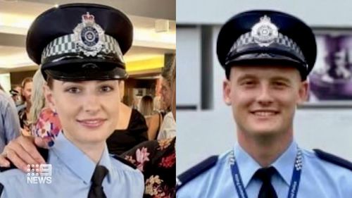 Constables Rachel McCrow and Matthew Arnold were killed in the line of duty at Wieambilla in Queensland.