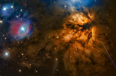 NGC 2024 – Flame Nebula by Steven Mohr.