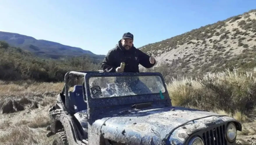 Diego Barría was a lover of 4x4s and fishing. He used to visit the area where his quad was found.