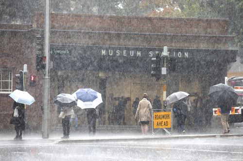 Museum Station in Sydney. Picture: AAP