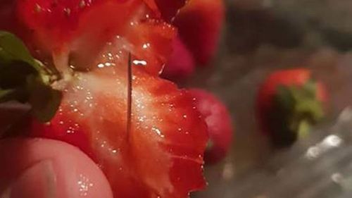 Six brands of strawberries have been affected as more than 20 cases in NSW alone have been found of metal objects and needles being lodged into the fruit.