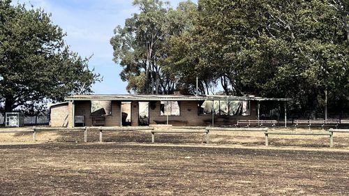 A major bushfire that has des﻿troyed homes and left three people missing in central Victoria has created scenes that a local firefighter has likened to an "atomic bomb".