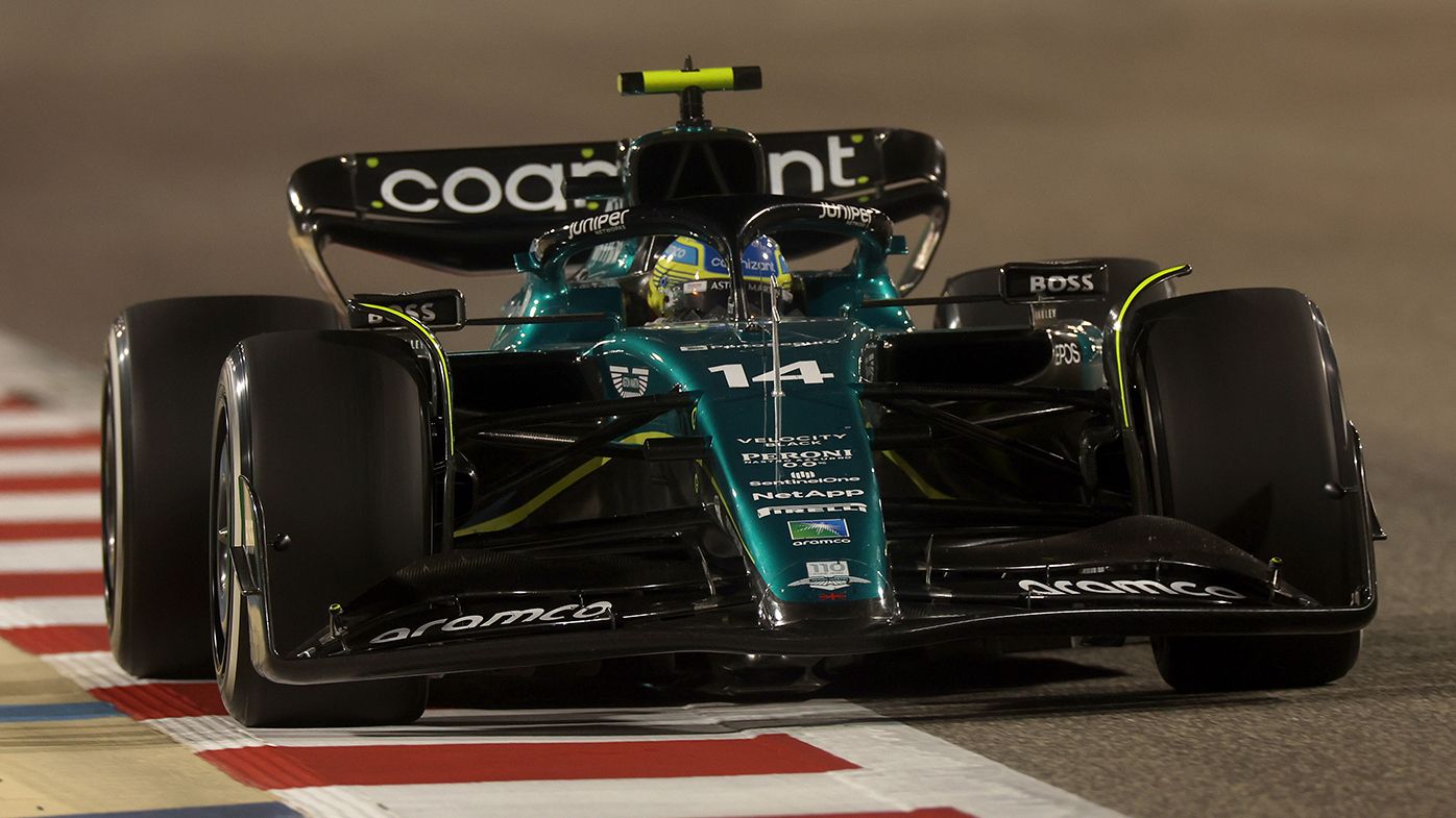 Fernando Alonso finished third for Aston Martin in Bahrain.