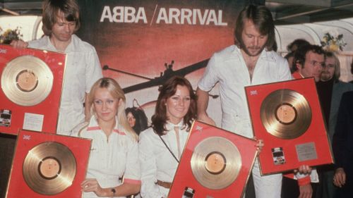Abba said it was "an extremely joyful experience" to record new music. (Getty)