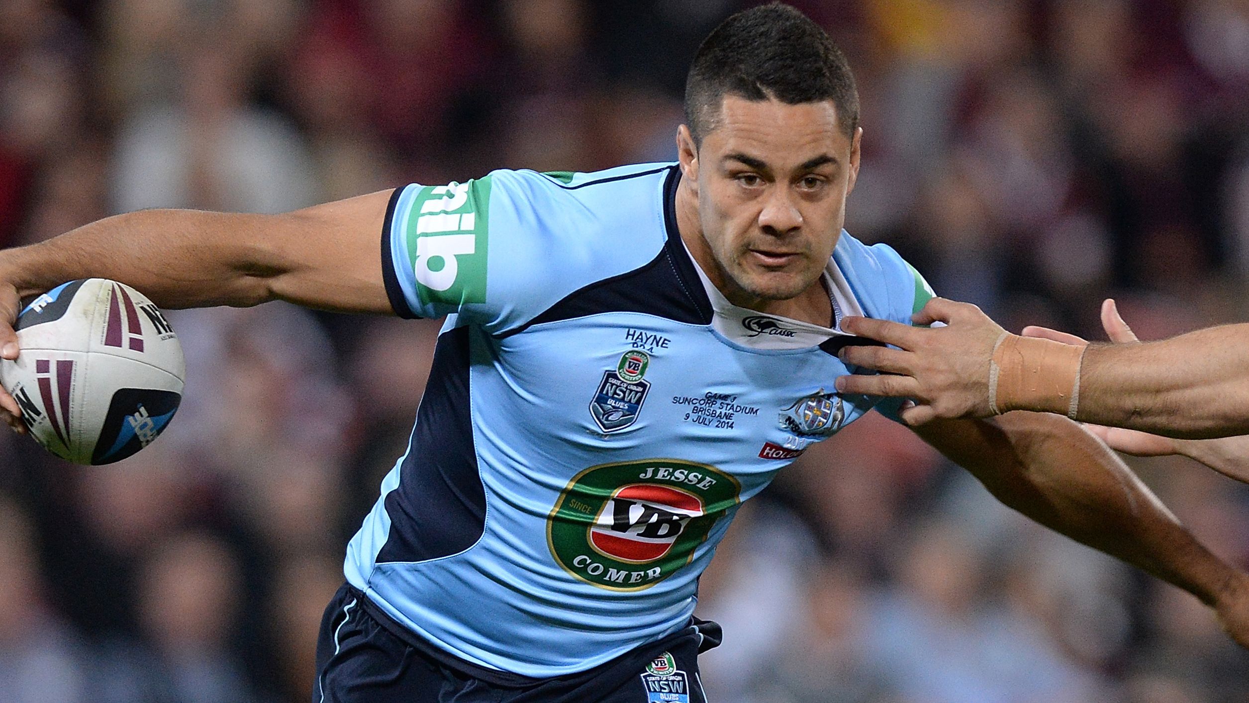 Jarryd Hayne starred for NSW.