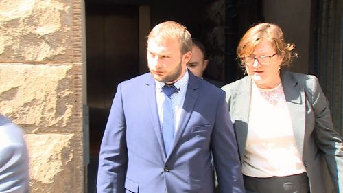 The 26-year-old was found guilty of child homicide. Picture: 9NEWS