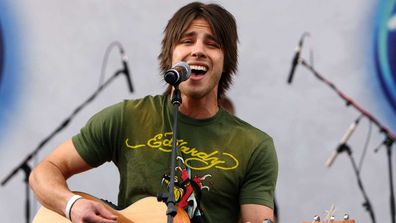 Dean Geyer on Australian Idol in 2007.