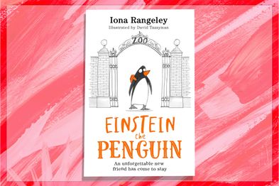 Einstein the Penguin novel book cover Iona Rangeley