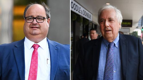 Clive Mensink, the nephew of Clive Palmer, is wanted to give evidence over the collapse of the company last year (AAP Image/Dave Hunt/Dan Peled).