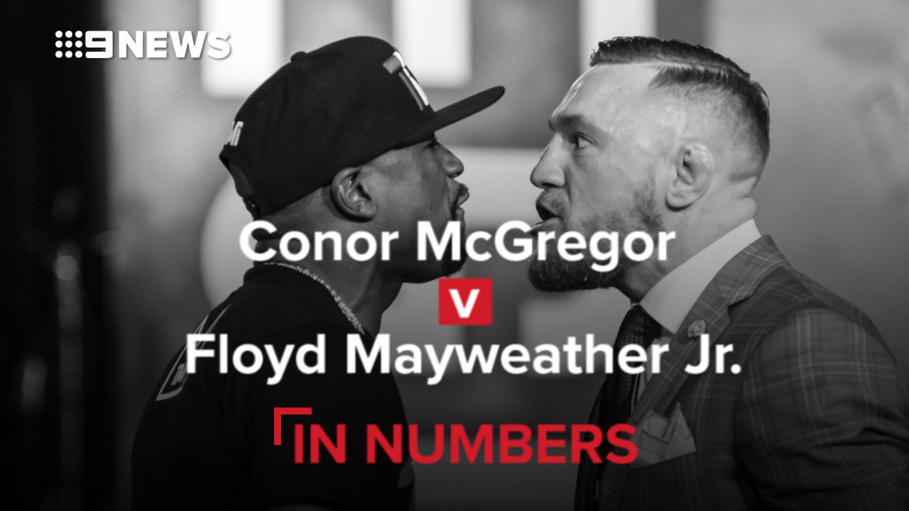 Conor McGregor vs Floyd Mayweather â€“ in numbers