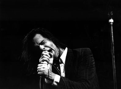 Nick Cave and the Bad Seeds in concert at the Hordern Pavillion, May 1998.