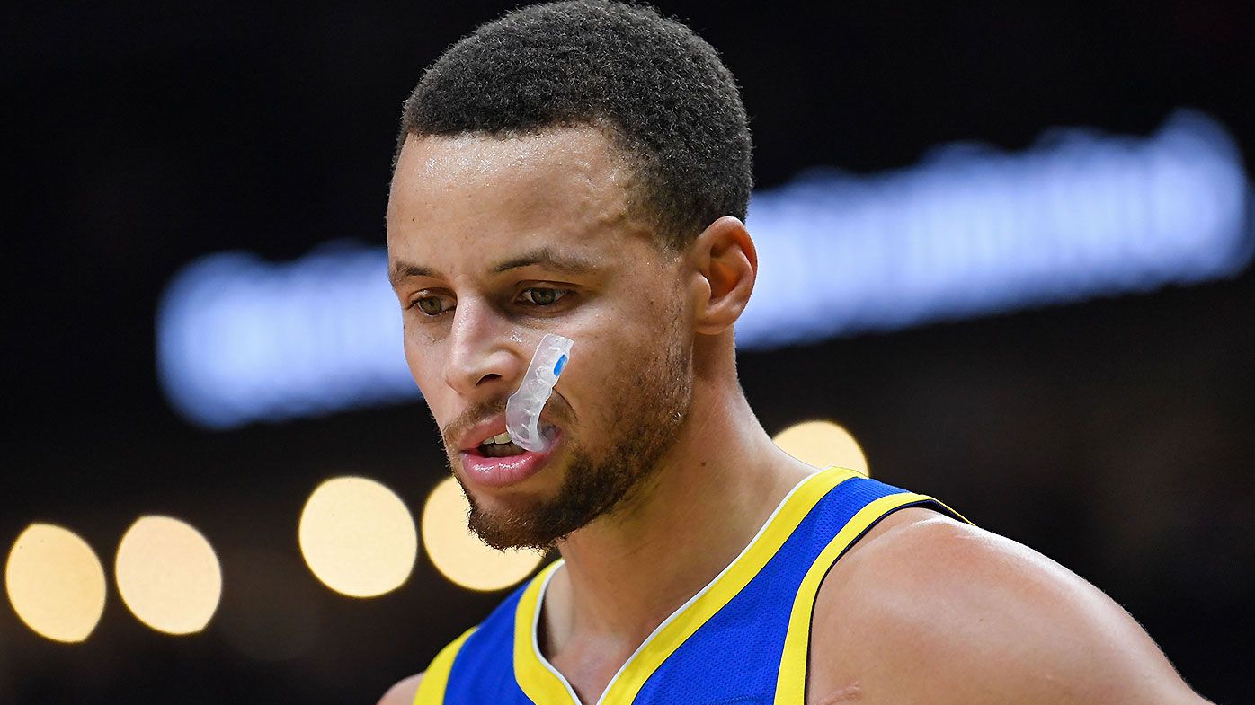 NBA superstar Stephen Curry and Warriors teammate say the moon landing was faked