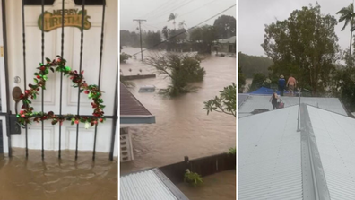 Reece Booij Queensland SES volunteer floods Holloways Beach