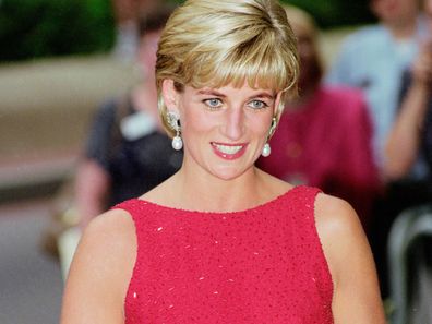 Princess Diana in Washington in 1997.