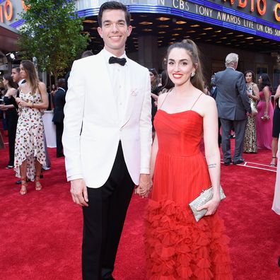Anna Marie Tendler and John Mulaney attend the 2017 Tony Awards at Radio City Music Hall on June 11, 2017 in New York City.