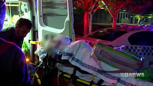 The man aged in his 50s remains in a critical condition. (9NEWS)