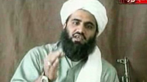 Suleiman Abu Ghaith in a propaganda video. (AAP)