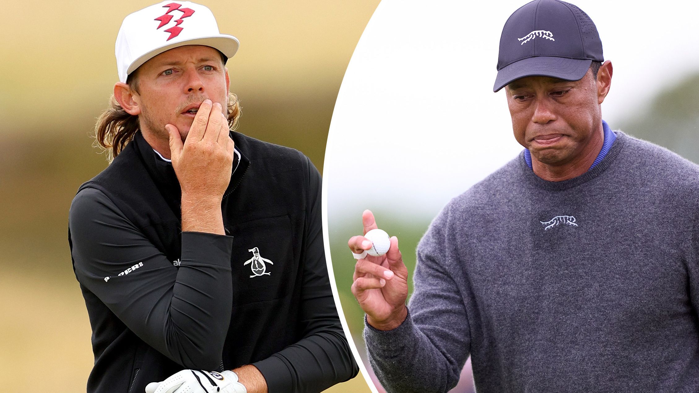 Cameron Smith and Tiger Woods stunk it up at the British Open.