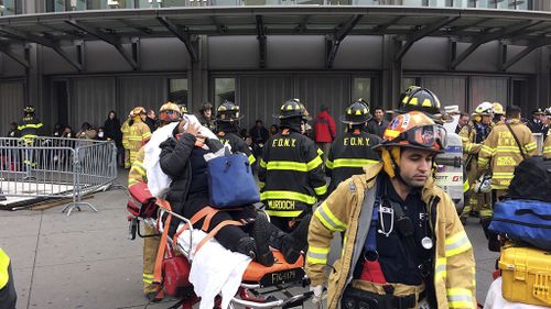 All injuries are non-life-threatening, the New York Fire Department confirmed. (AAP)