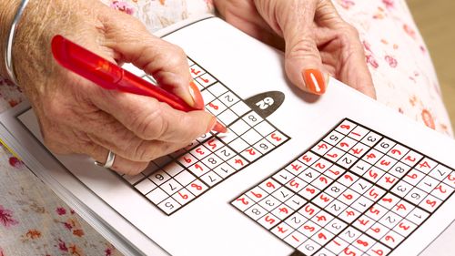 Sudoku generic stock image