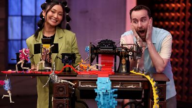 LEGO Masters 2022 Australia: Crystal and Andrew's builds, ep 4.