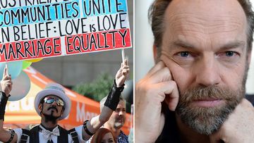 Hugo Weaving is just one of the many big names in Australian showbiz voicing support for same-sex marriage. (AAP)