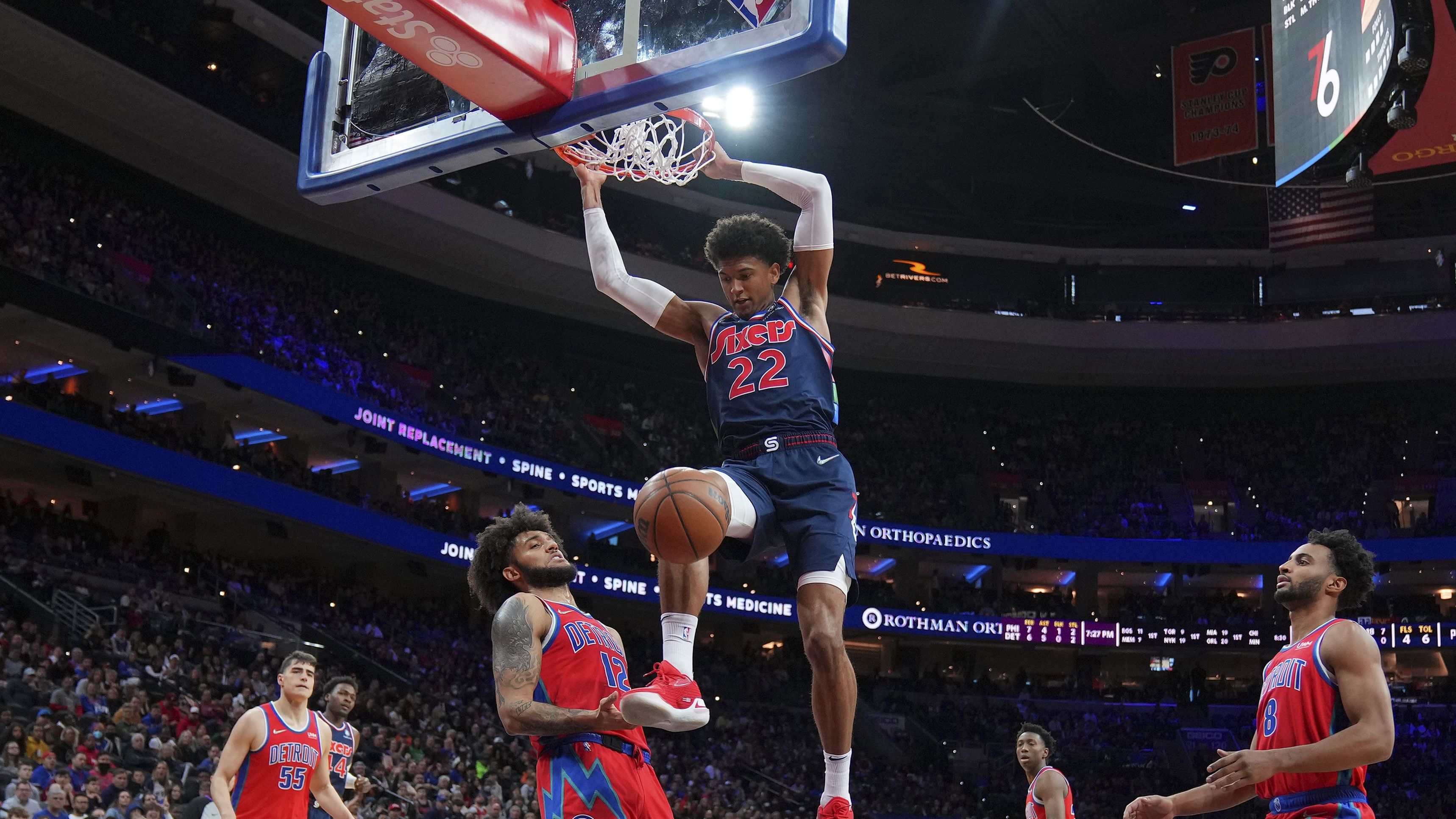 Matisse Thybulle Erupts From Three in First Game Since Sixers Trade