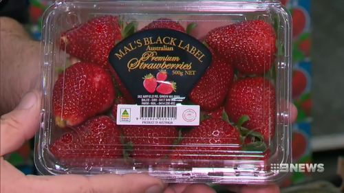 The strawberries are from the same brand that another SA case was linked to.