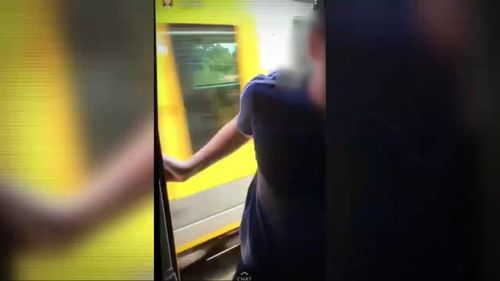 Fines for trespassing can reach up to $5,500 on the Sydney Trains network. (9NEWS)