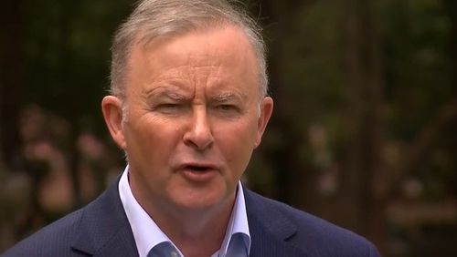 Opposition leader Anthony Albanese.