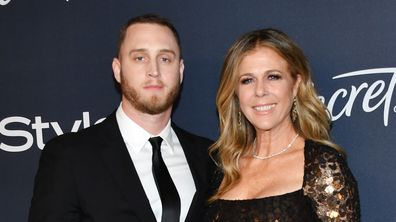 BEVERLY HILLS, CALIFORNIA - JANUARY 05: (L-R) Chet Hanks and Rita Wilson attend the 21st Annual Warner Bros. And InStyle Golden Globe After Party at The Beverly Hilton Hotel on January 05, 2020 in Beverly Hills, California. (Photo by Amy Sussman/Getty Images)