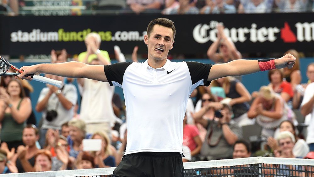 Tomic shows top-10 quality in Brisbane