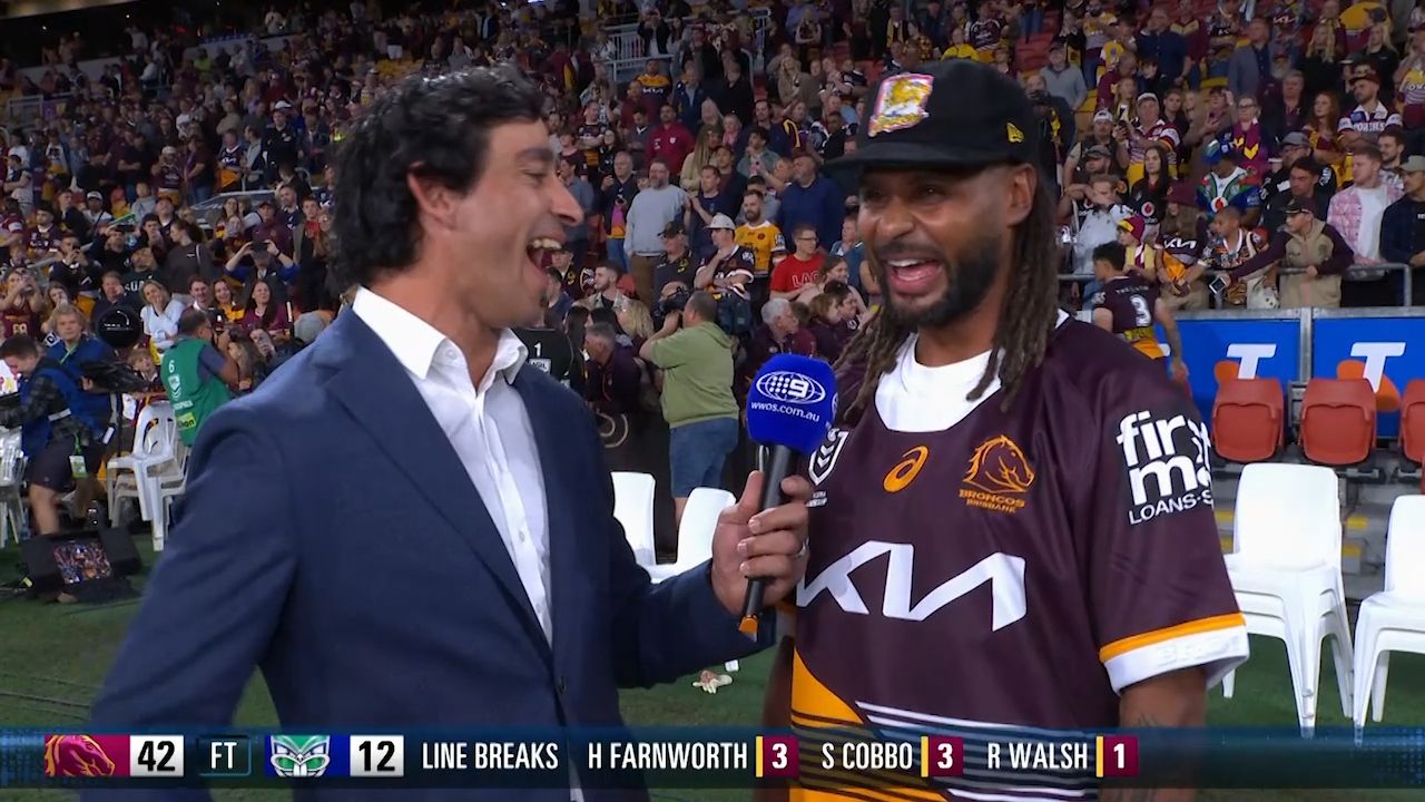'What could go wrong?': Thurston, Broncos superfan Patty Mills hatch Vegas plan in classic interview
